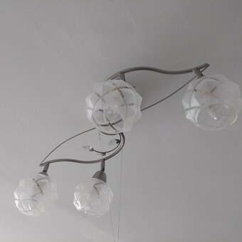 Predám stropný luster vrátane LED žiaroviek - 3