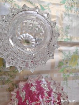 retro sklo na stolovú lampu - 3