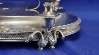 Strieborný kalamár /vyše 240.ročný / 1050 gr. - 3