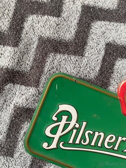 Pilsner Urquell - plechová tabuľa - 3