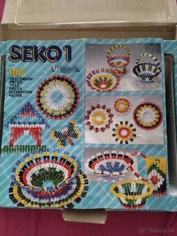 Retro polytechnická stavebnica Seko 1 - značka Vista - 3