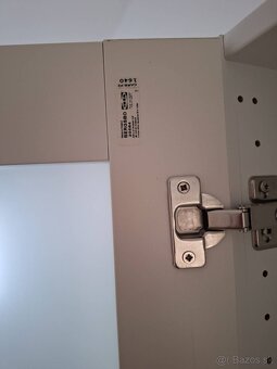 Skriňa PAX/BERGSBO (IKEA) biela dvojdverová - 3