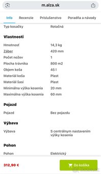 Kosačka Gardena - 3