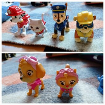 Paw Patrol team s figúrkami a vozidlami - 3