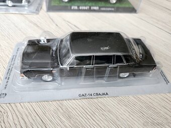 Modely aut ZSSR- pohlavarov, 1:43, Zil, Zis, Gaz, Cajka... - 3