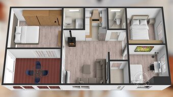 AXIS REAL | 4-izbový DREVODOM, pozemok 1640 m2, Senec, Hrubý - 3