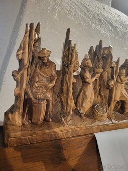 Dreveny obraz vyrezavany - 3