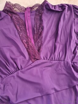 Dámske body Gisele Purple veľ. XL - 3