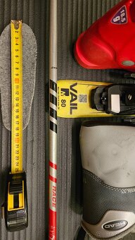 Detske Lyze 80cm , lyziarky 18,5 a paličky 70cm - 3