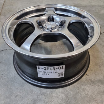 Hliníkové disky 5x100 R14 6J ET35 - 3