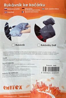 Rukávnik ku kočíku - 3