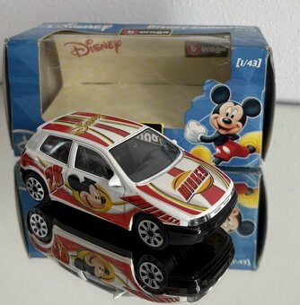 Zberateľské kovové modely Bburago Disney - 3