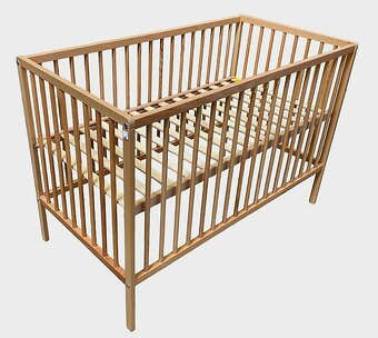 Postieľka 120x60 +kokosový matrac - 3