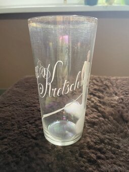 Starožitný maľovaný pohár - 3