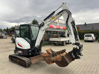 Minibager minirypadlo Bobcat E35z, Powertilt Kubota CAT - 3