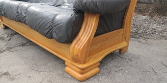 Kožená sedacia súprava(trojsedačka) - 3