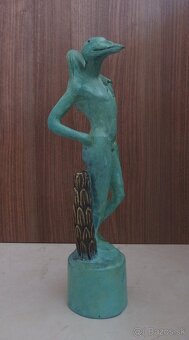 Bronzová soška – Salvador Dali – Vtáčí muž - 3