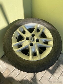 Elektróny 4x98 Fiat + celoročne gumy - 3