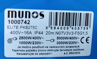 Predlžovačka 380V - 3