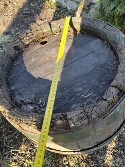 Predám drevený sud - 3