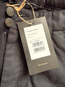 NOVÉ snowboard nohavice Burton Cargo Pant Regular XL Black - 3
