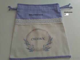 Ľanové vrecko na chlieb - 3