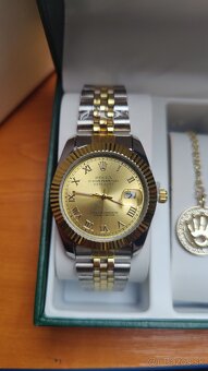 ✨Rolex Datejust - luxusný zlatý set ✨ - 3