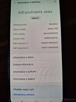 Predam samsung A50 Top stav - 3