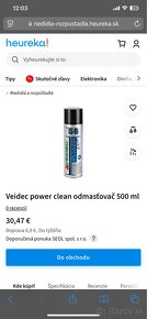 2xVeidec Power Clean odmasťovač 500ml - 3