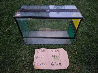 Terarium v krasnom stave .. min.používané - 3