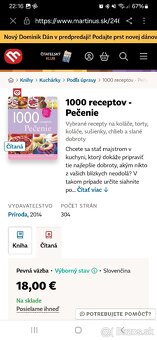 1000 receptov na pečenie, nová kniha nelistovana - 3