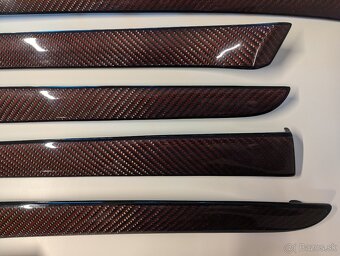 Predám: uhlíkový dekor (lišty) interiéru Audi A4 B6/B7 - 3