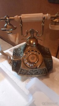 Barometer telefón svietnik džbán. - 3