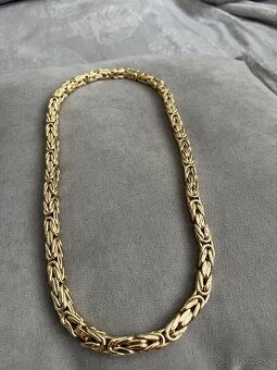 Predám zlatu retiazku 102g 14K 585 - 3