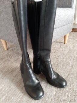 Kožené zateplené čižmy Rieker vel.39 - 3