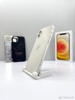 iPhone 12 WHITE TOP STAV 100% BATÉRIA - 3