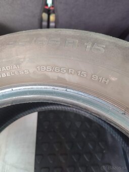 Letné pneumatiky continental 195/65 r15 - 3