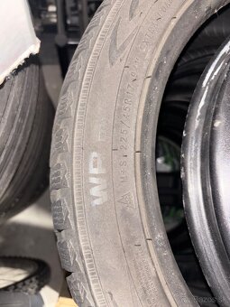 Zimné kolesá 225/45R17 nokian 1 sezonu obute - 3
