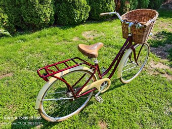 Štýlový mestský retro bicykel Fuji Mio Amore 2013 - 3