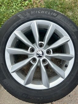 205/ 55 r16 letné pneu + disky - 3