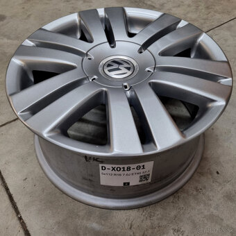 Hliníkové Volkswagen disky 5x112 R16 7J ET45 - 3