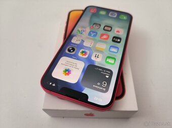 apple iphone 14 128gb Red 100% Batéria - 3