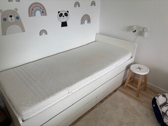 Predám matrac stredne tvrdý 90x 200 cm málo používaný. - 3