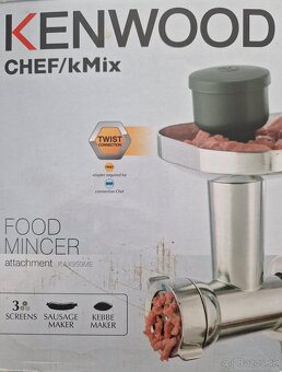 Mlynček na mäso ku kuchynskému robotu Kenwood - 3