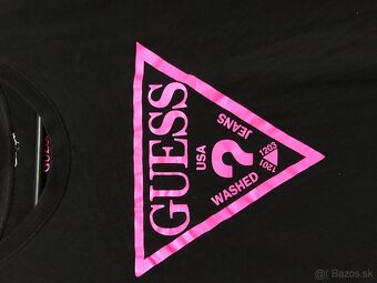 GUESS originál black damske tricko S/M - 3