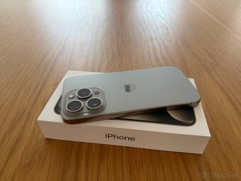 iPhone 15 pro 512GB, farba titan V záruke - 3
