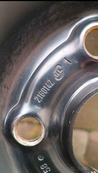 Zimné pneumatiky R16 na plechoch - 3