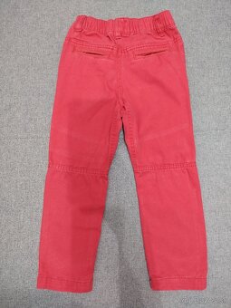 Sytocervene nohavice 104 - 3