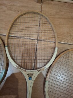 Retro bedmintonove rakety - 3