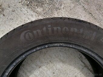 Predám letné continental 215/55R17 - 3